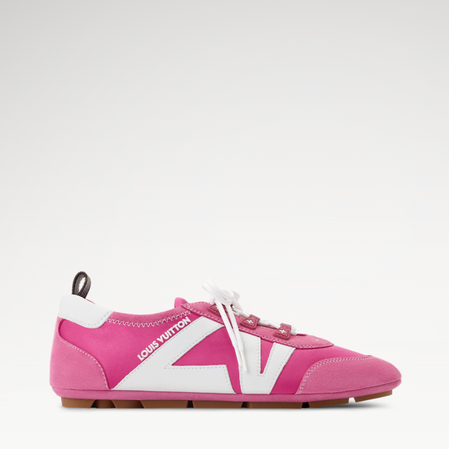L0vis Vvtt0n LV Sneakerina Pink For Women 1AJJXF