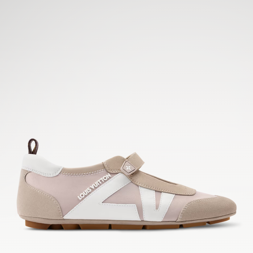 L0vis Vvtt0n LV Sneakerina Mary Jane Beige For Women 1AJP00