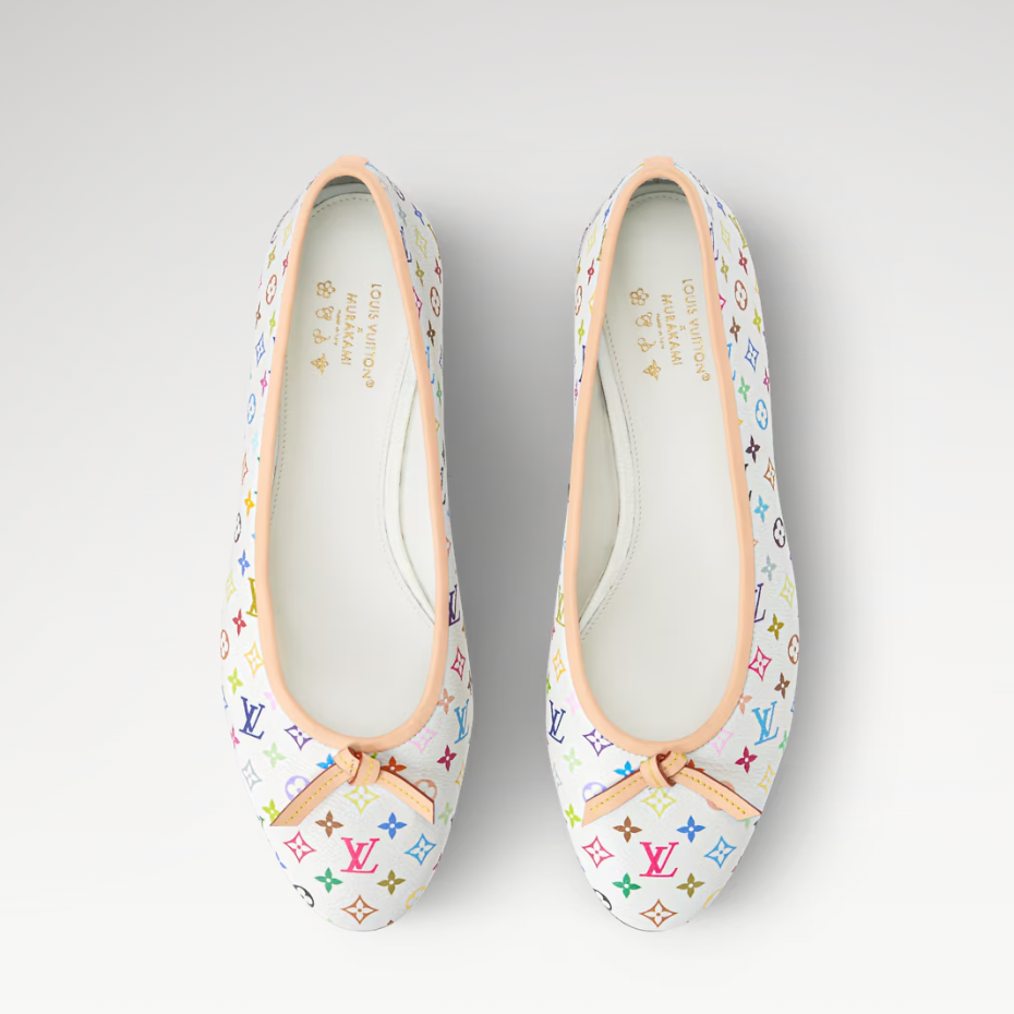 L0vis Vvtt0n LV x TM Darling Ballerina White For Women 1AJQVC