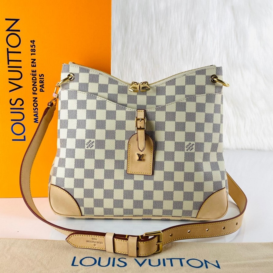 L0vis Vvtt0n Odeon MM Damier Azur For Women 12.2in/31cm