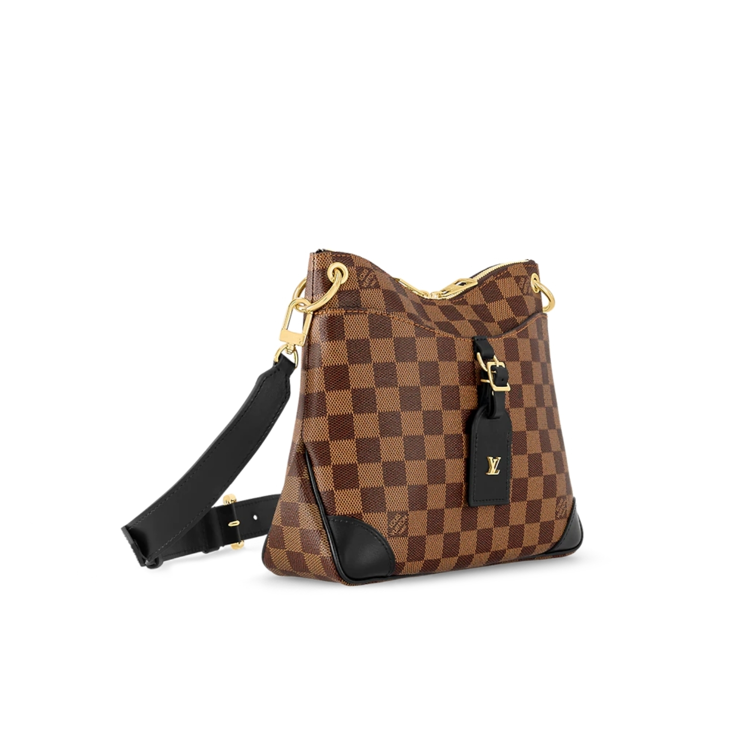 L0vis Vvtt0n Odéon PM Bag Damier Ebene Brown For Women 10.2in/26cm N50064