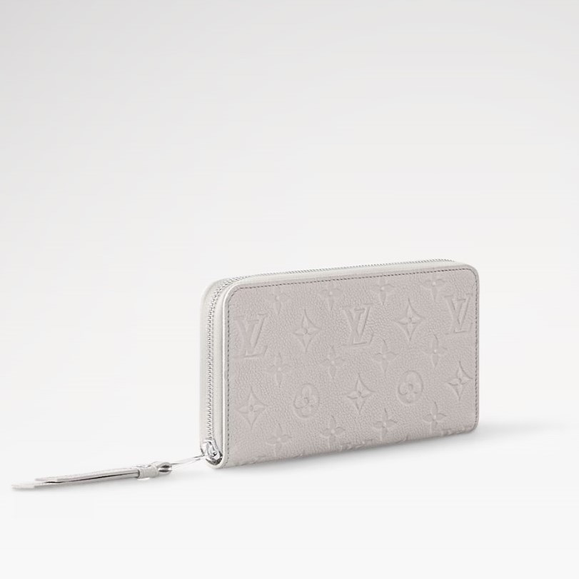 L0vis Vvtt0n Zippy Wallet Brume Gray For Women 7.7in/20cm M13825