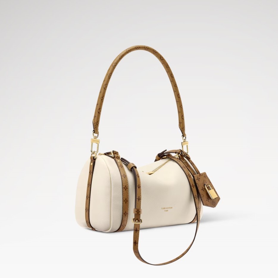 L0vis Vvtt0n Express PM Shoulder Bag 10.2in/ 26cm Vanille Gold Hardware For Women M29392