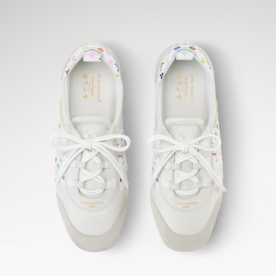L0vis Vvtt0n LV x TM LV Sneakerina Sneakers White For Women 1AJJQH