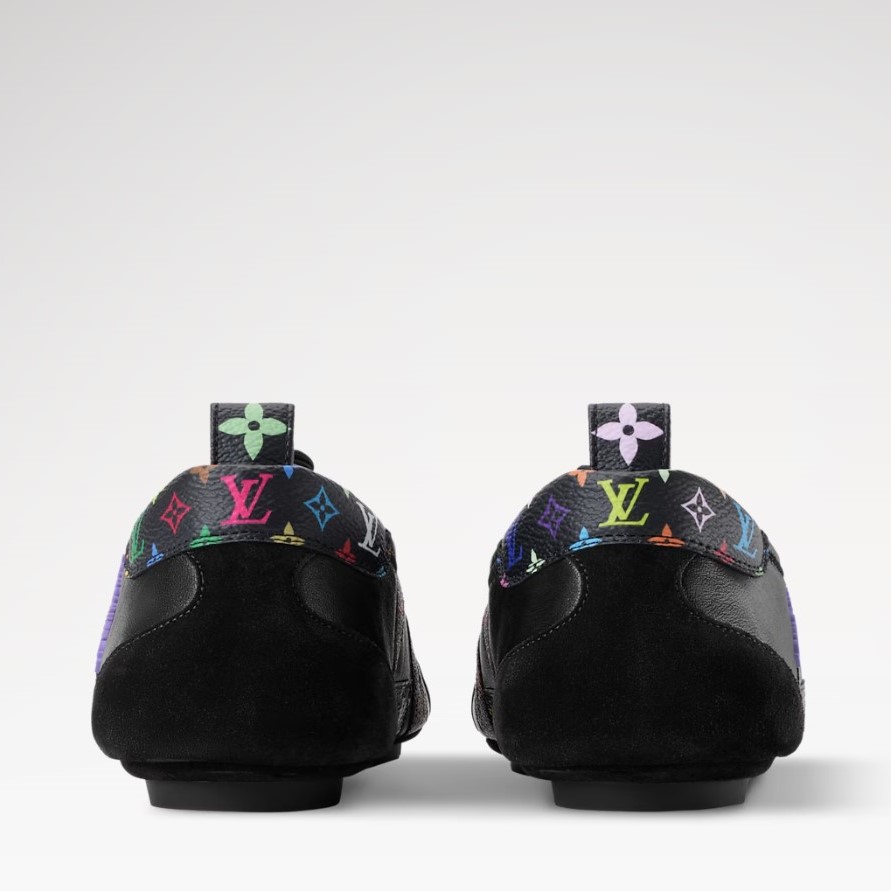 L0vis Vvtt0n LV x TM LV Sneakerina Sneakers Black For Women 1AJJTT