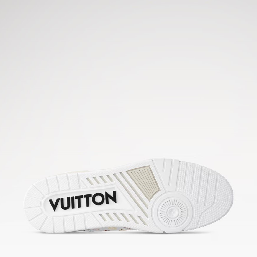 L0vis Vvtt0n LV x TM LV Trainer Sneakers White For Women 1AJQC9