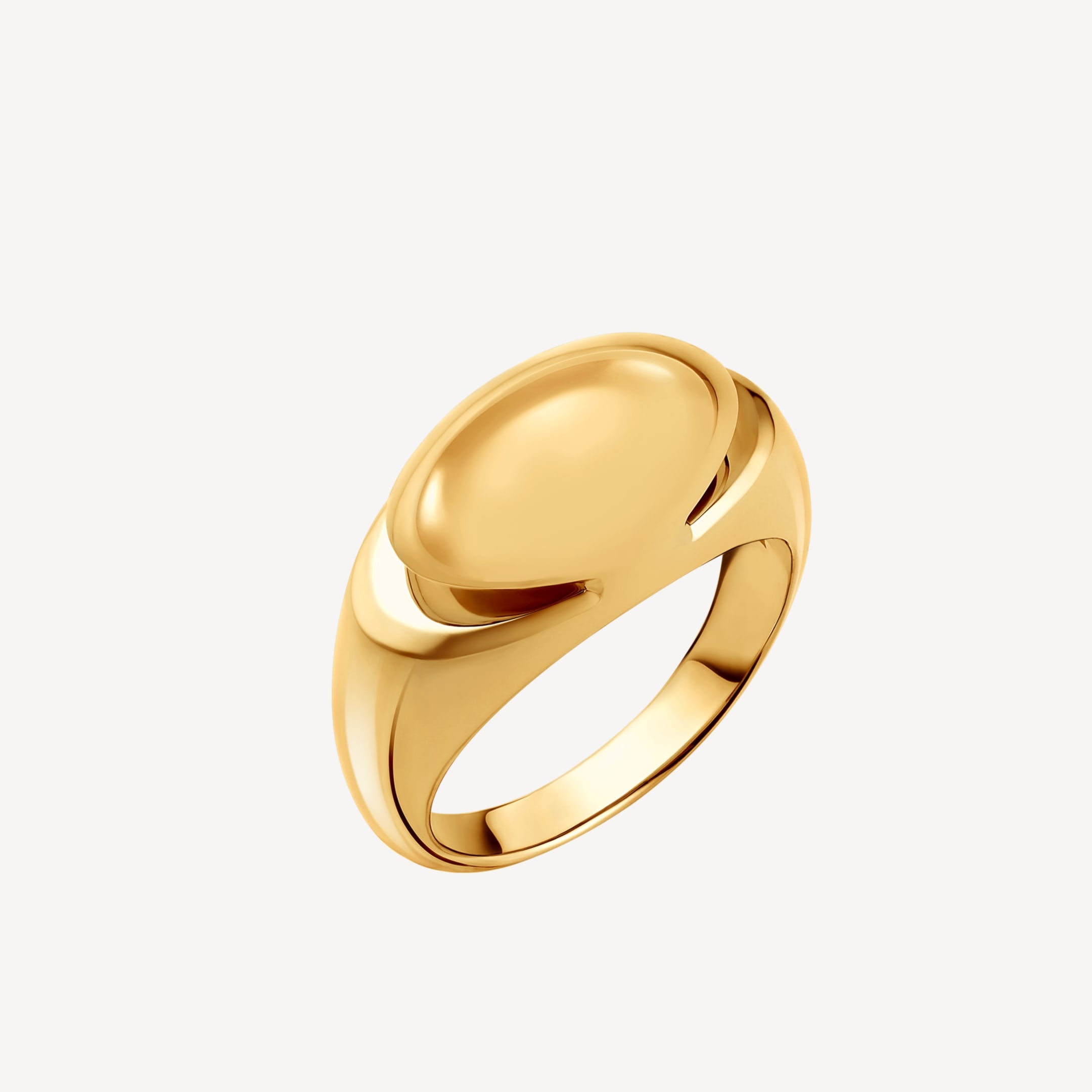 Bv1g*ai Cabochon Ring Gold Hardware For Women 361229