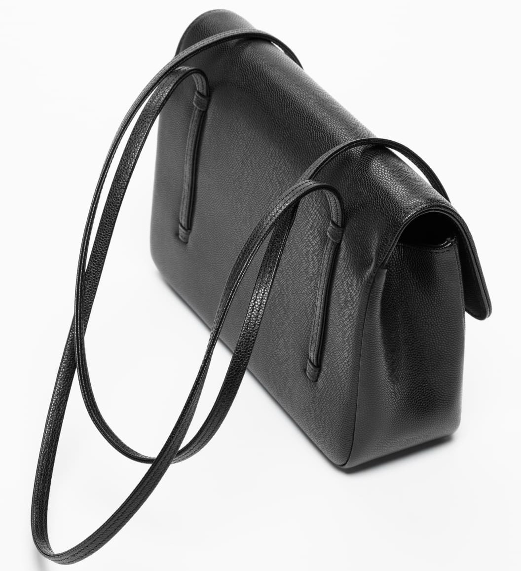 Ch**el Flap Bag Small Shoulder 8.7in/ 22cm Black Gold Hardware For Women AS6130-B23483-94305