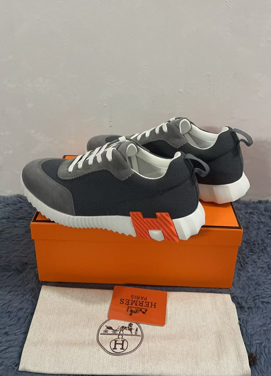 H**me5 Bouncing Sneaker Grey For Men H202934ZHM5420