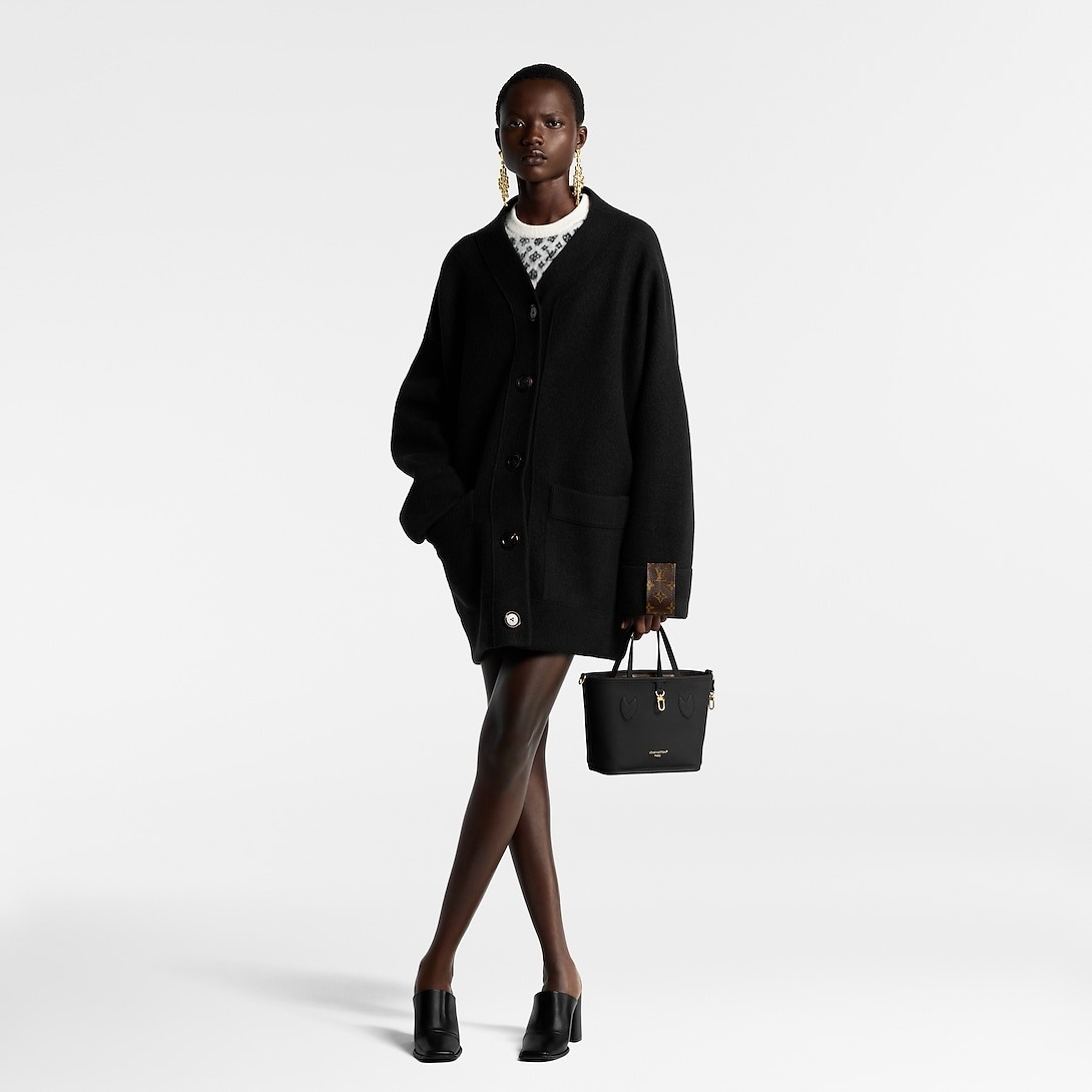 [True-to-ORIGINAL] L0vis Vvtt0n Neverfull Bandoulière Inside Out BB Black For Women 24cm/9.4in M12099