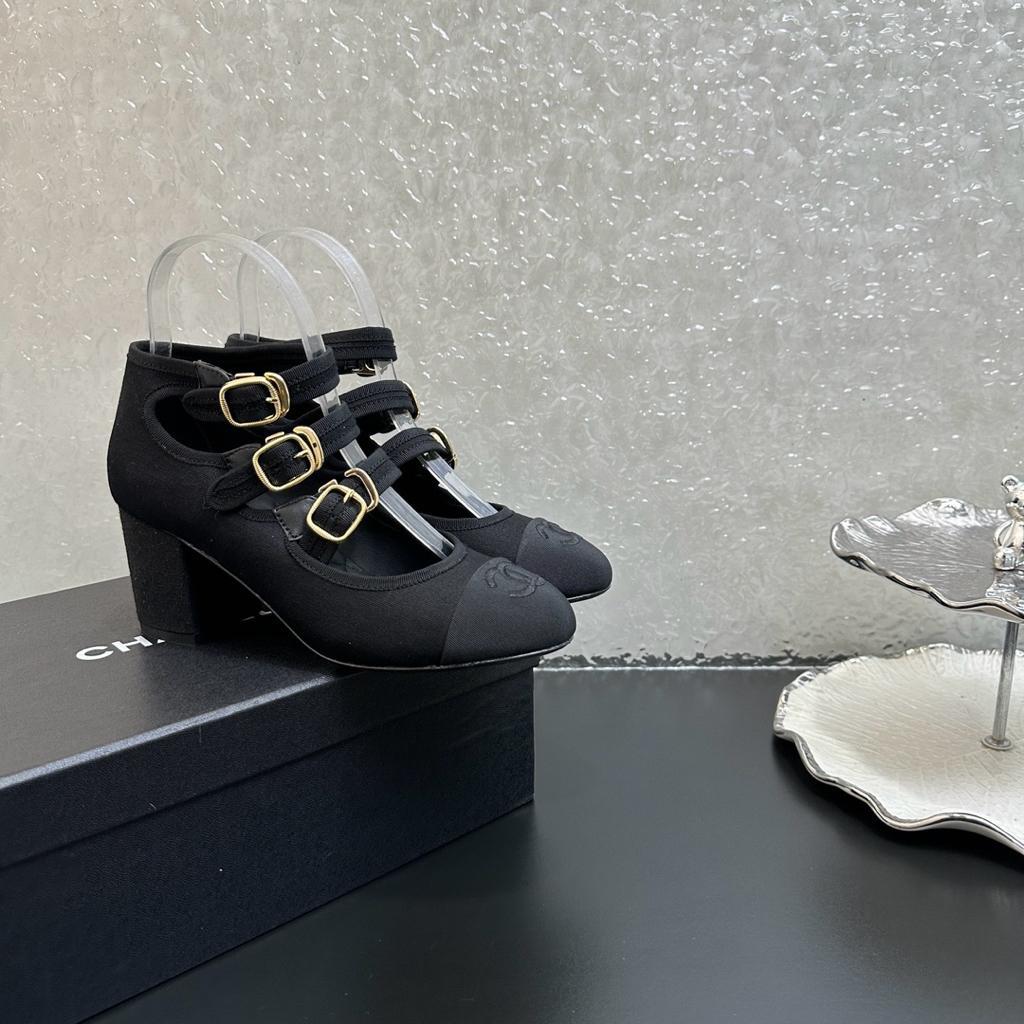 Ch**el Mary Janes Black For Women G46477-B19617-94305