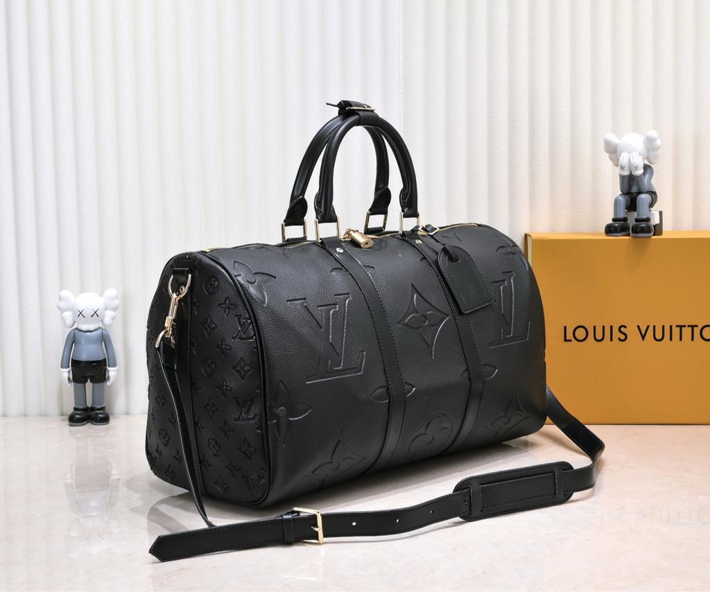 L0vis Vvtt0n Keepall Bandoulière 45 Bag Black 17,7in/45cm M45532