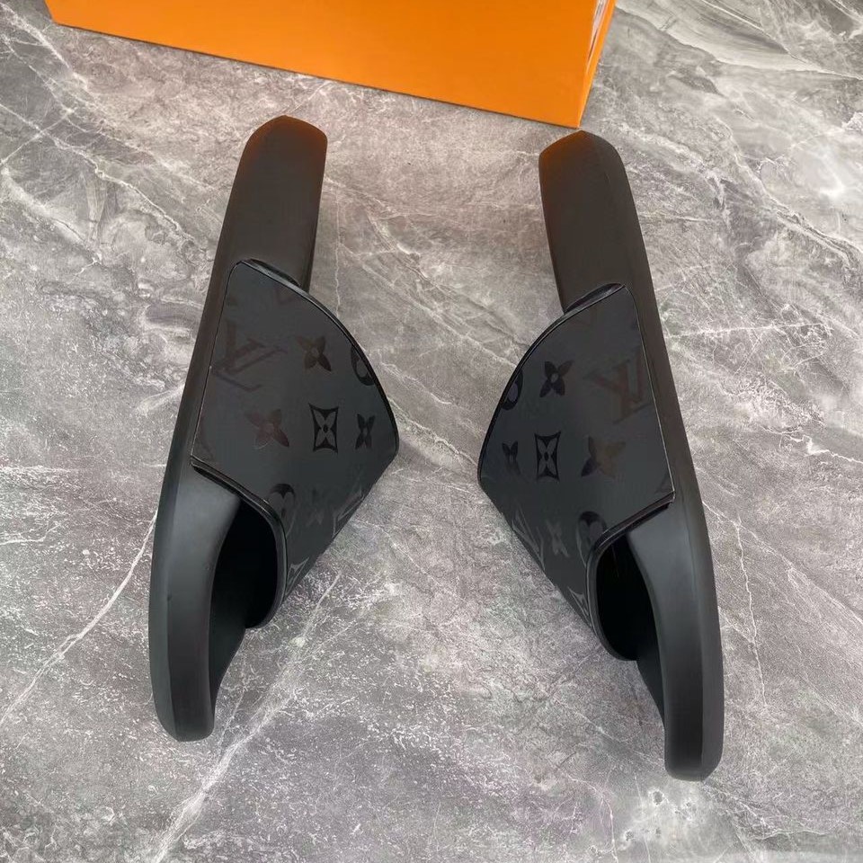 L0vis Vvtt0n Waterfront Mule Black For Men