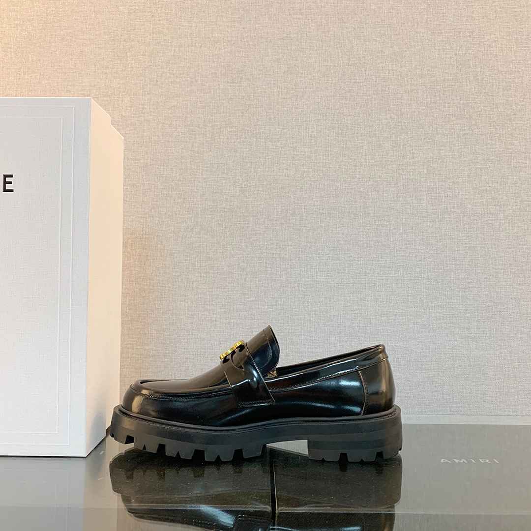 Ce1i*e Bulky Penny Chunky Loafer Black For Women