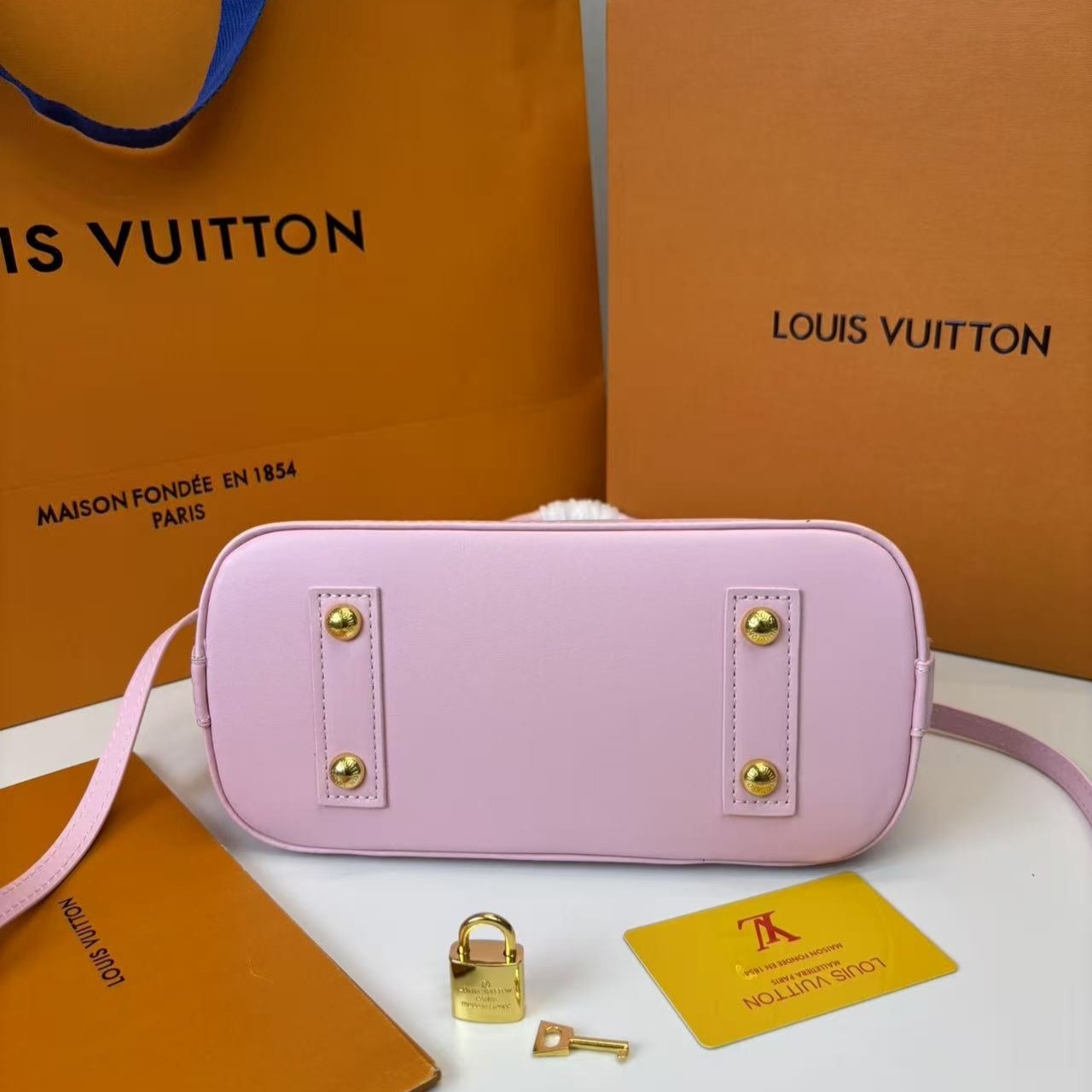 L0vis Vvtt0n LV x TM Alma BB Pink For Women 23.5cm/9.3in – M13104