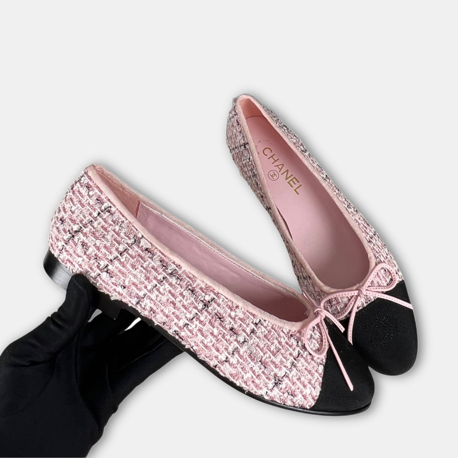 Ch**el Ballet Flats Pink For Women