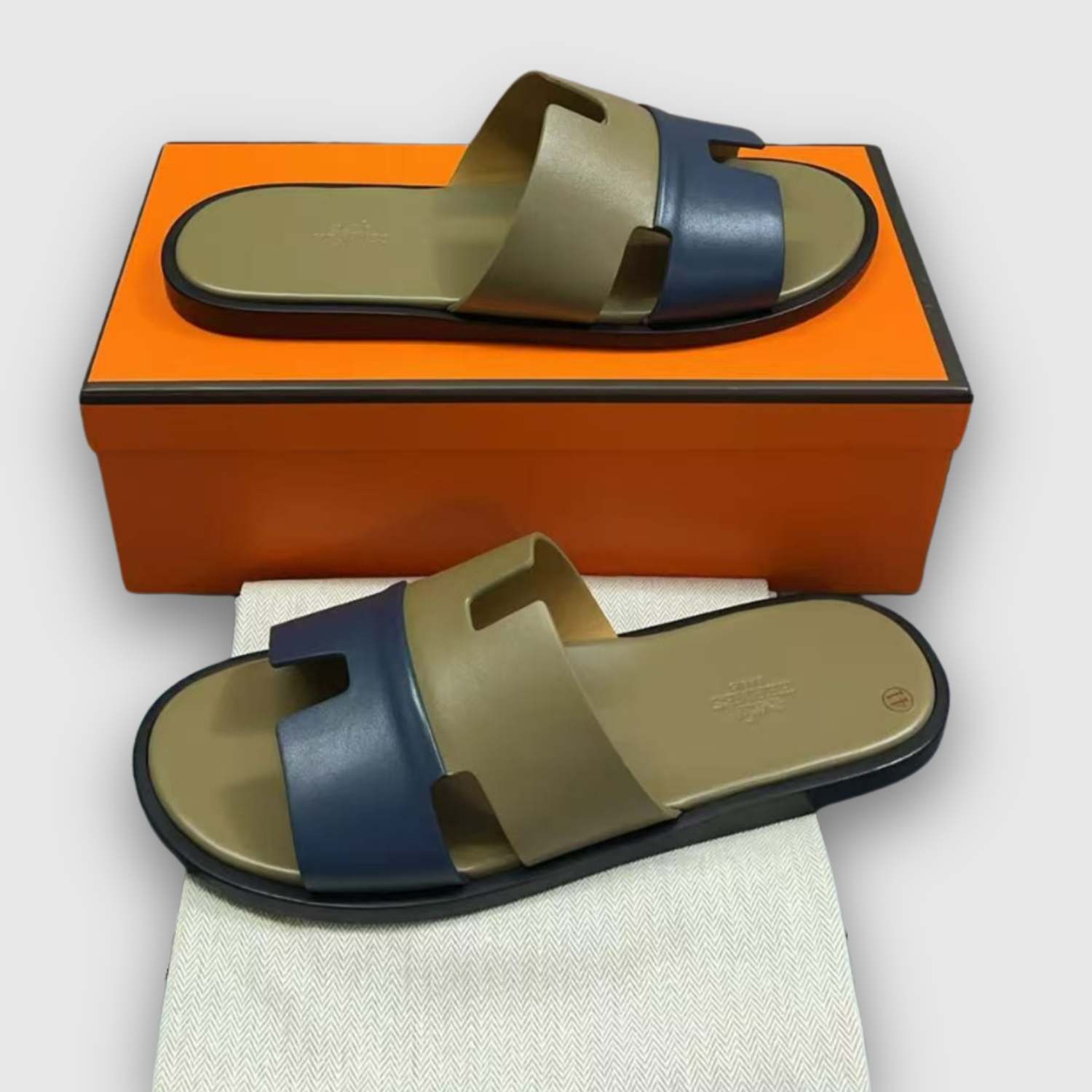 H**me5 Izmir Sandal Green/Indigo For Men H211868ZH61415