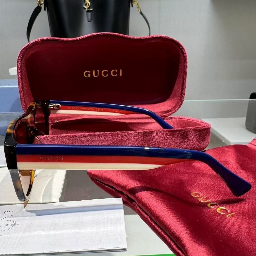 Gvc*1 Square Frame Sunglasses Brown For Women