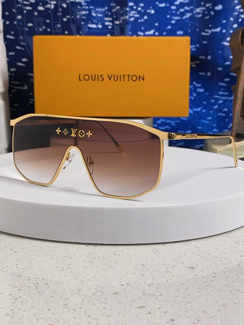 L0vis Vvtt0n LV Golden Mask Sunglasses Brown Z1717U