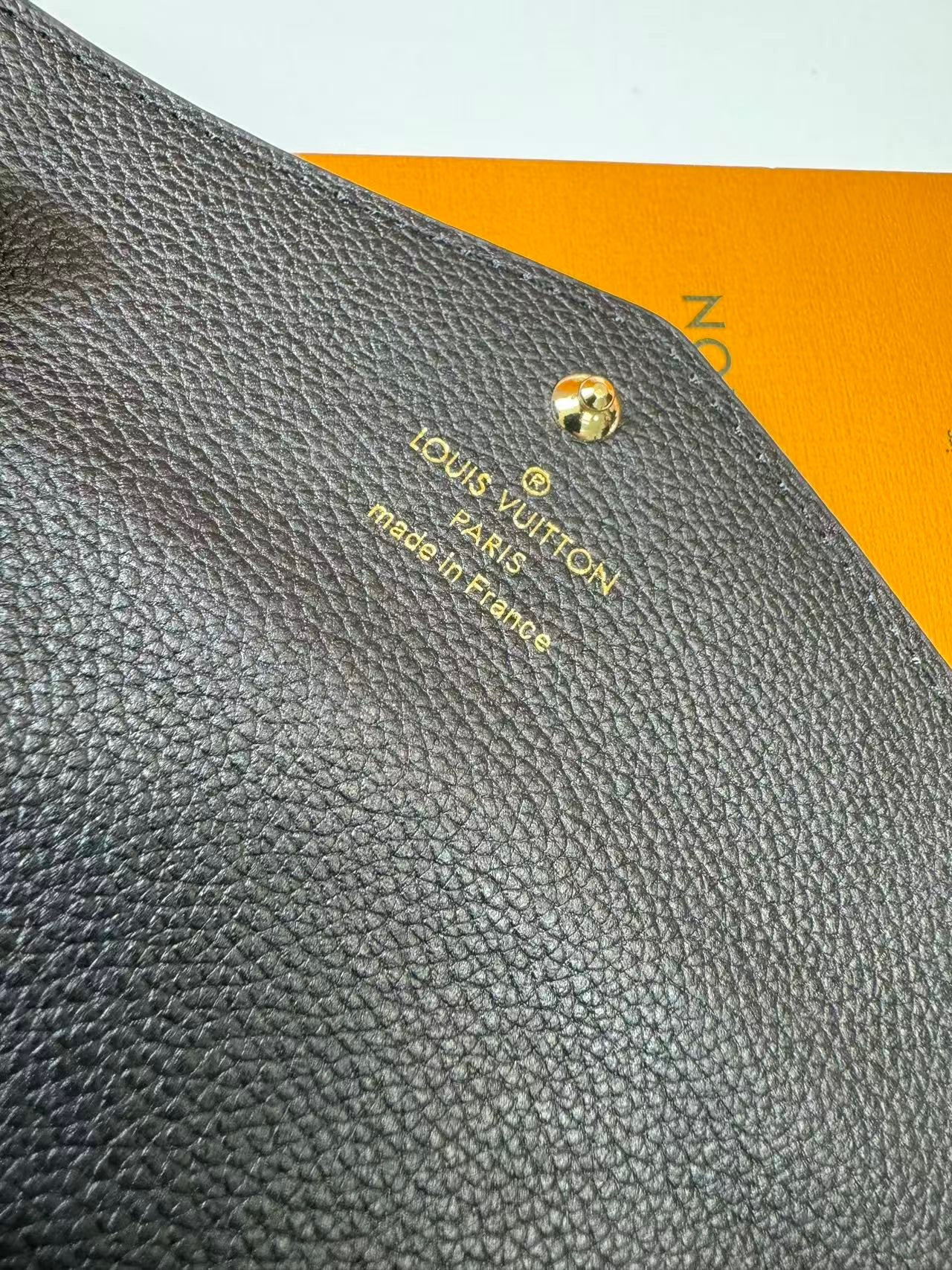 L0vis Vvtt0n Sarah Wallet Black And Beige For Women 19cm/7.5in – M80496