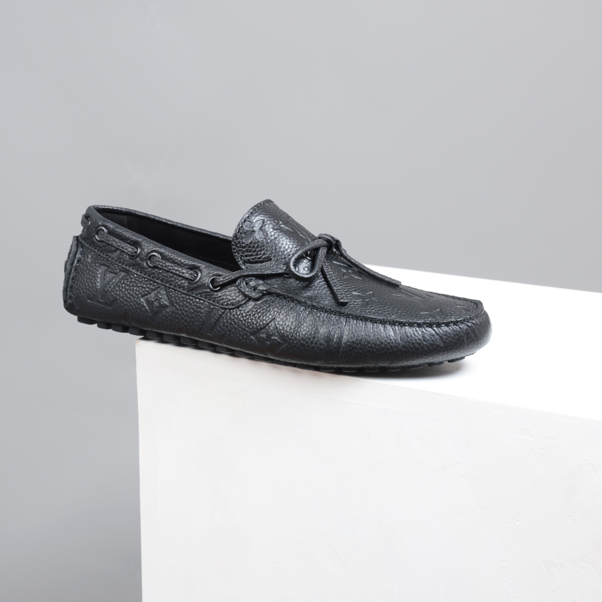 L0vis Vvtt0n Driver Moccasin Black Virgil Abloh For Men LV