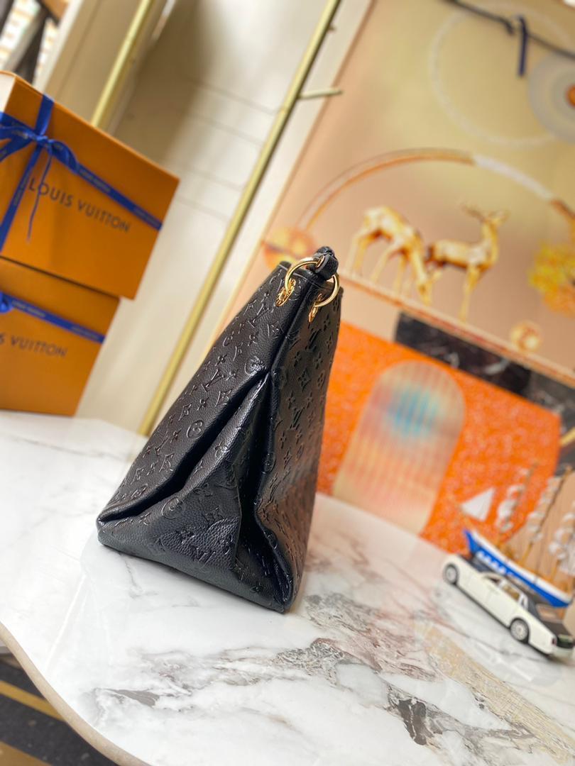 L0vis Vvtt0n Artsy MM Monogram Empreinte Black For Women, Women’s Handbags, Shoulder Bags 16.1in/41cm LV M41066