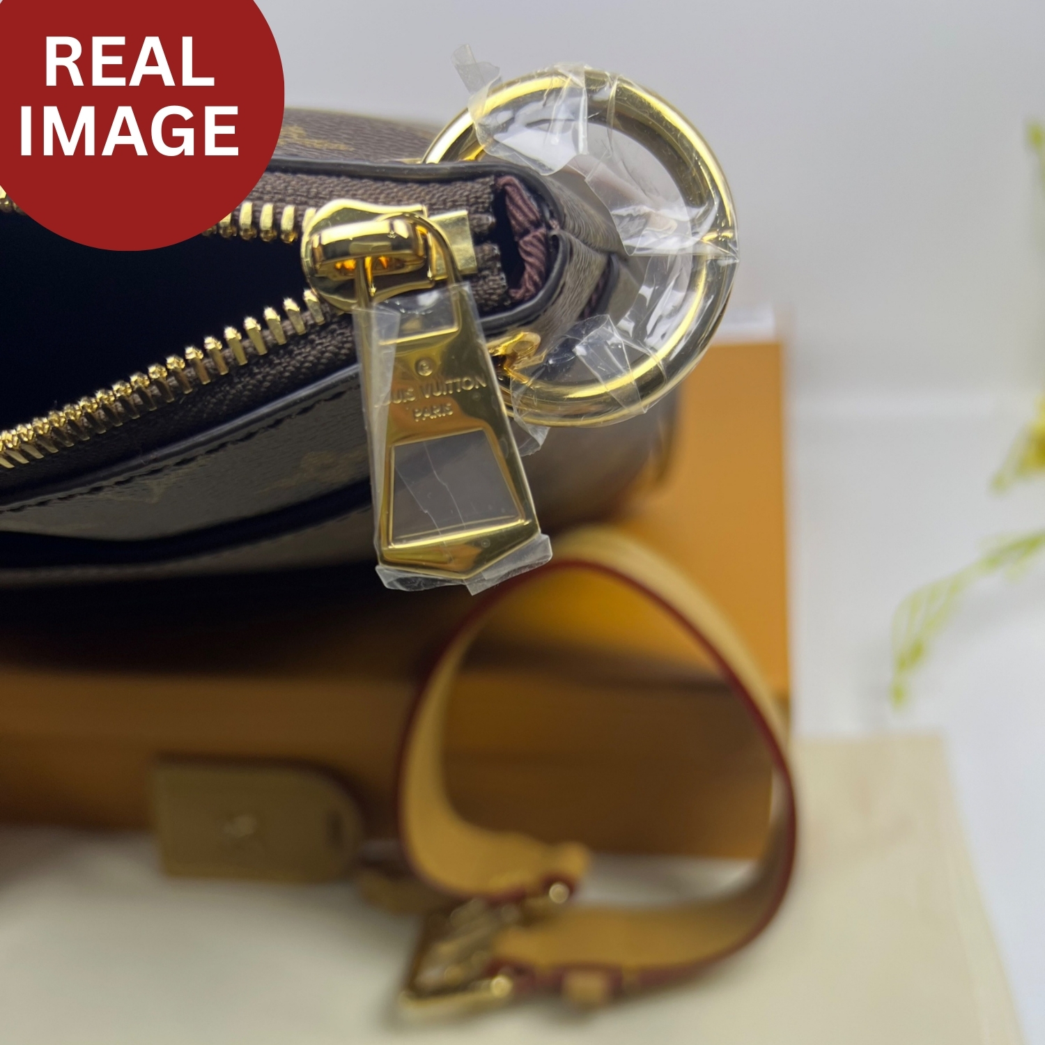 [True-to-ORIGINAL] L0vis Vvtt0n Odeon MM Monogram Canvas Brown For Women 12.2in/31cm LV M45355