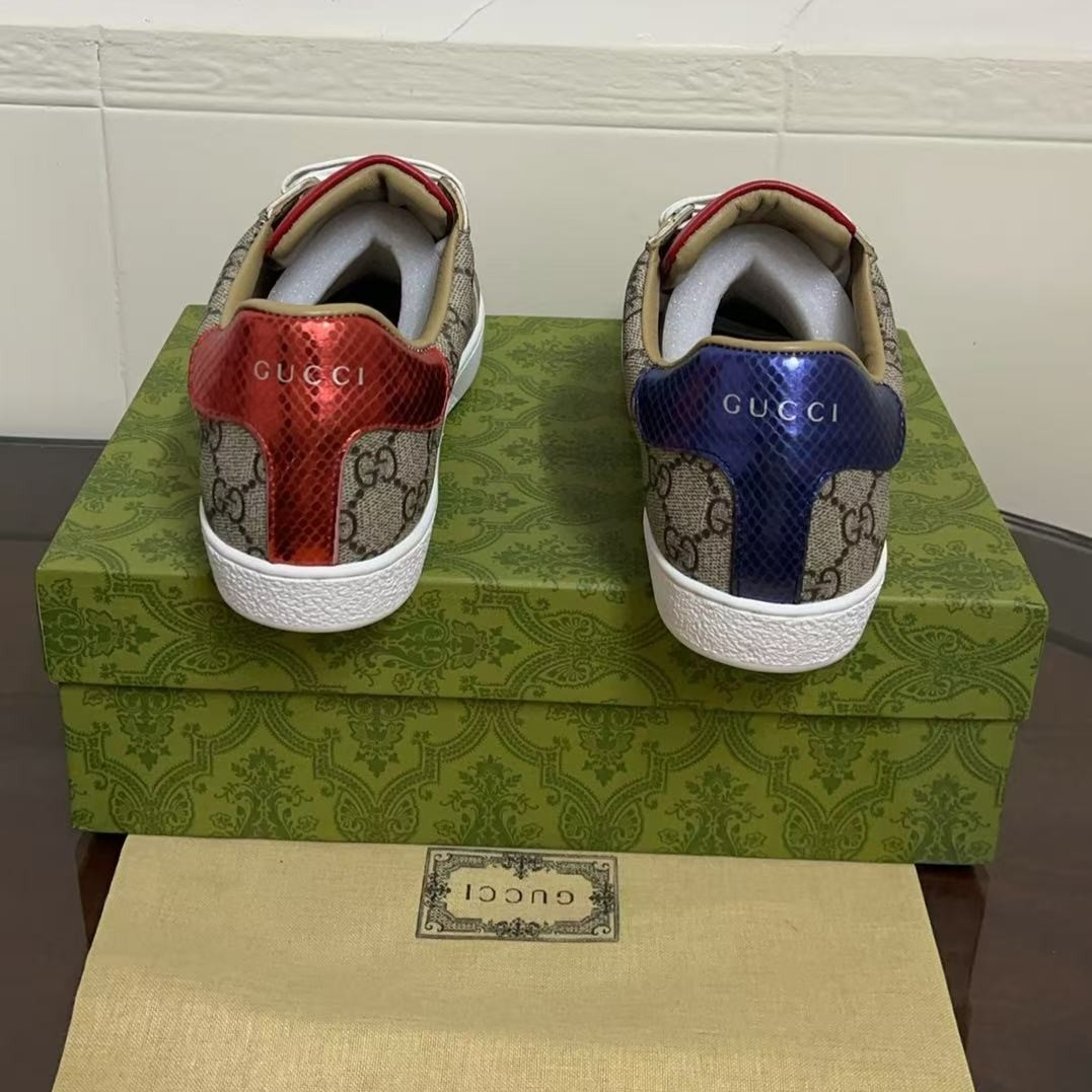 Gvc*1 Women’s Ace GG Svp*me Sneaker Brown For Women GG 499410 96G50 9768 – Size 41EU