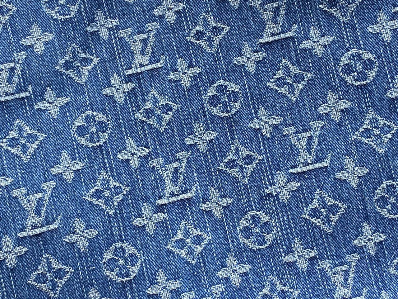 L0vis Vvtt0n Neverfull MM Denim Blue For Women 12.2in/31cm M13192