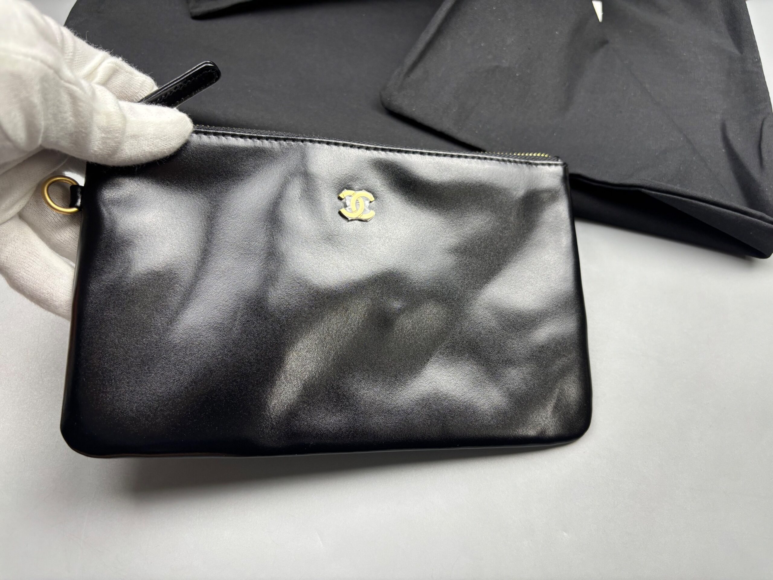 Ch**el 22 Small Handbag Black For Women 37cm/14.4in AS3260 B08037 94305