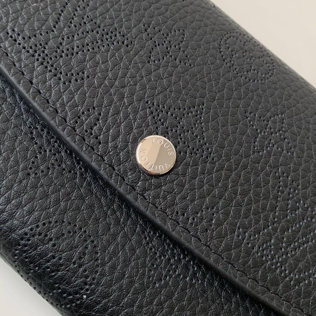 L0vis Vvtt0n Iris Wallet Monogram Canvas Black For Women, Women’s Wallet 7.48in/19cm LV M60143