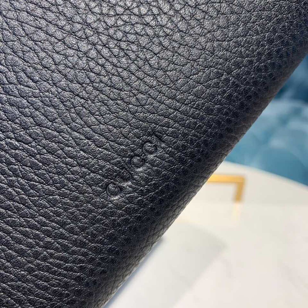 Gvc*1 Dionysus Mini Chain Bag Black Metal-Free Tanned For Women 8in/20cm GG 401231 CAOGN 8176