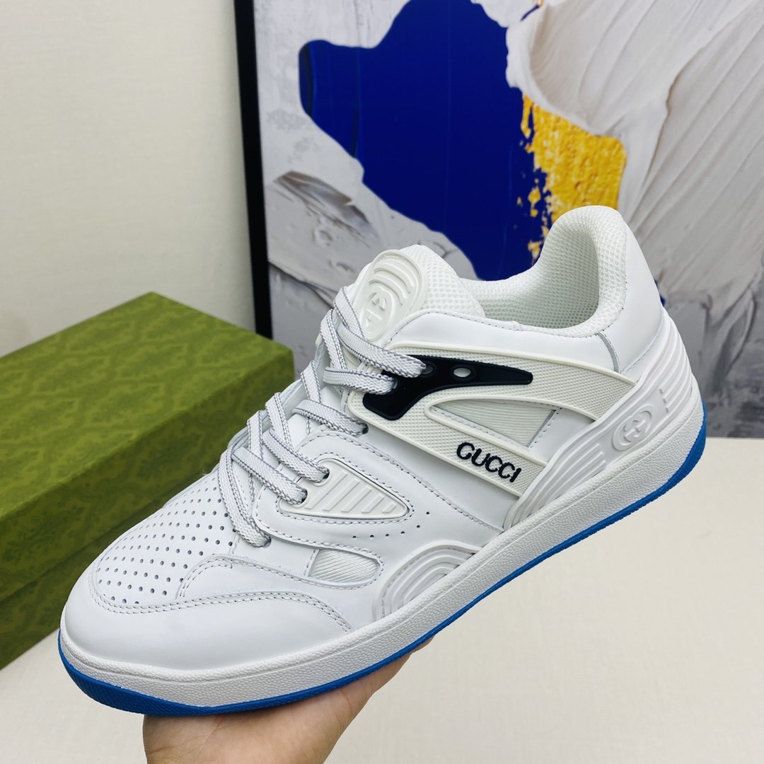 Gvc*1 Women’s Gvc*1 Basket Sneaker By Fabrics White For Women GG