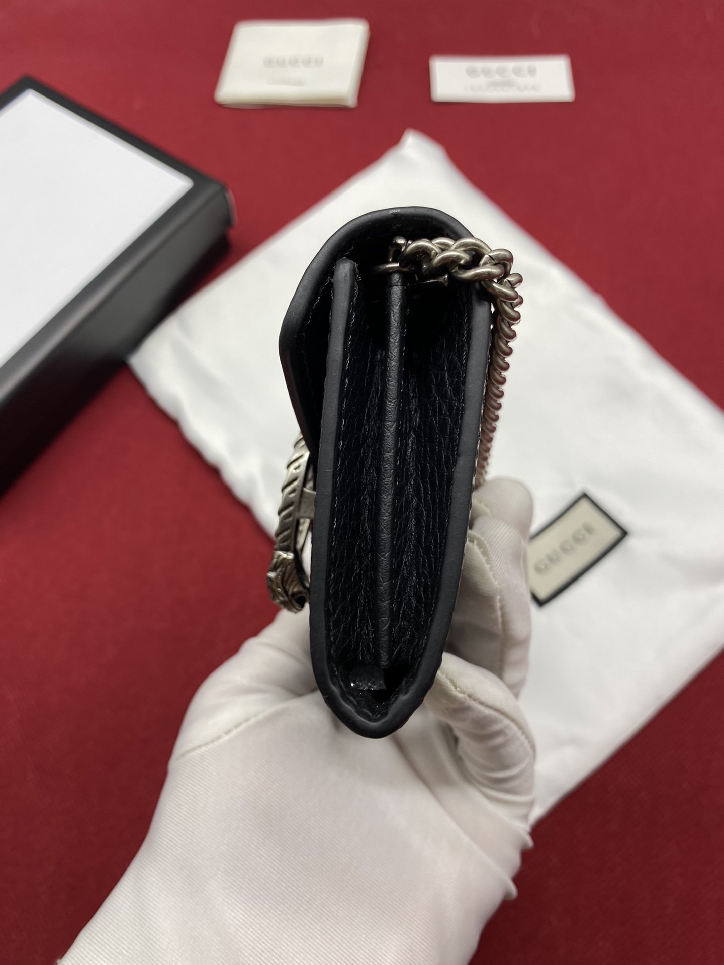 Gvc*1 Dionysus Black Chain S*per Mini Bags For Women 11cm/4.3 GC