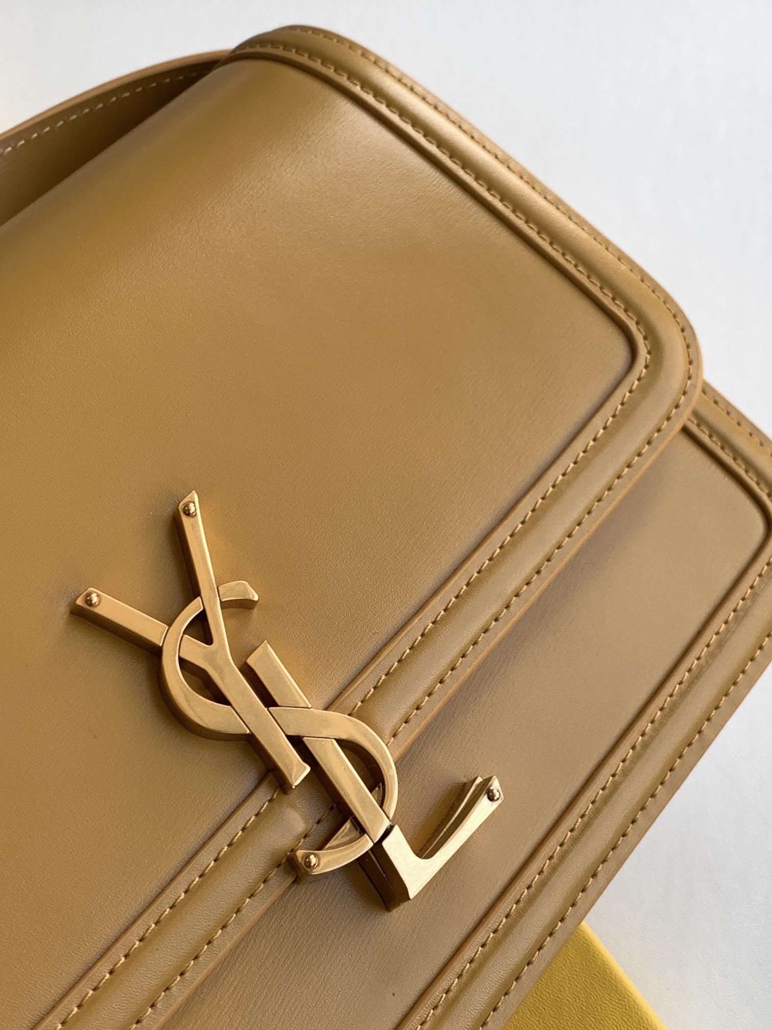 Sa1nt Lau*nt Solferino Medium Satchel Bag In Box Brown For Women 9in/23cm Y51 6343050SX0W2357