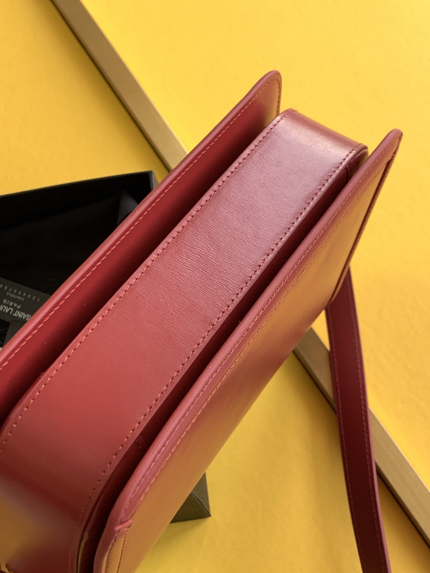 Sa1nt Lau*nt Solferino Medium Satchel Bag In Box Red With Gold Hardware For Women 9in/23cm Y51 6343050SX0W6805