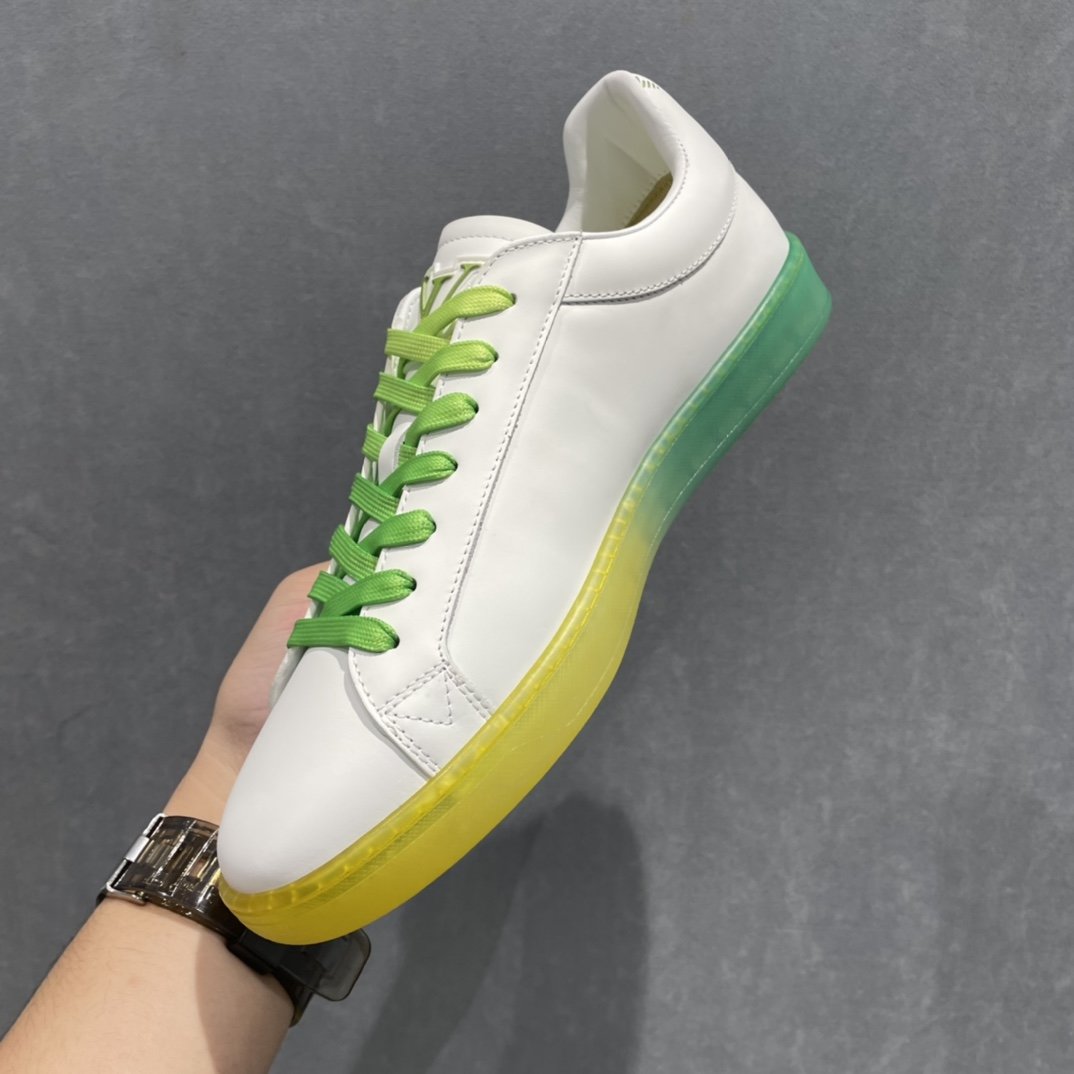 L0vis Vvtt0n Luxembourg Samothrace Sneaker Yellow For Men LV 1A9G2C