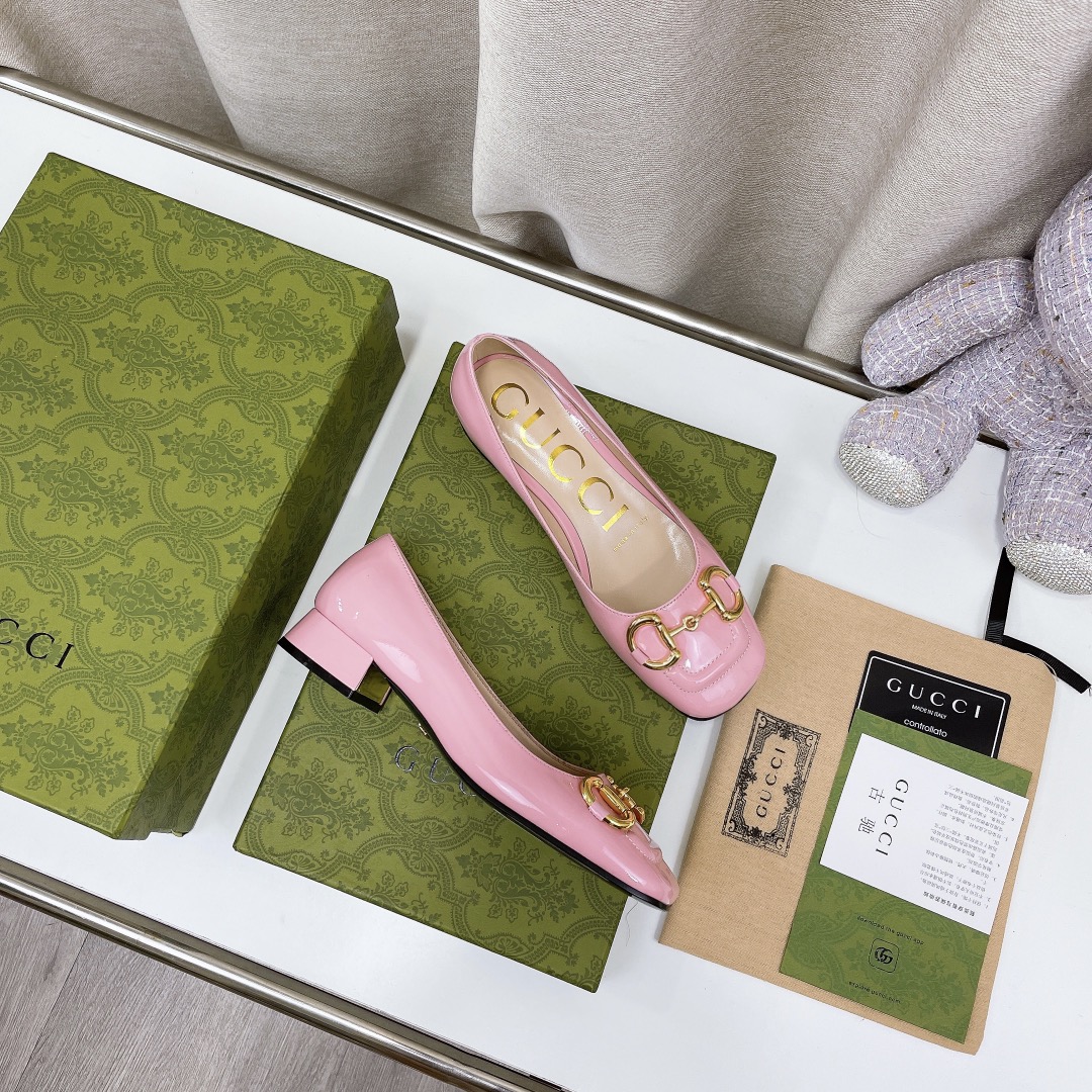 Gvc*1 Women’s Ballet Flat With Horsebit Light Pink For Women GG