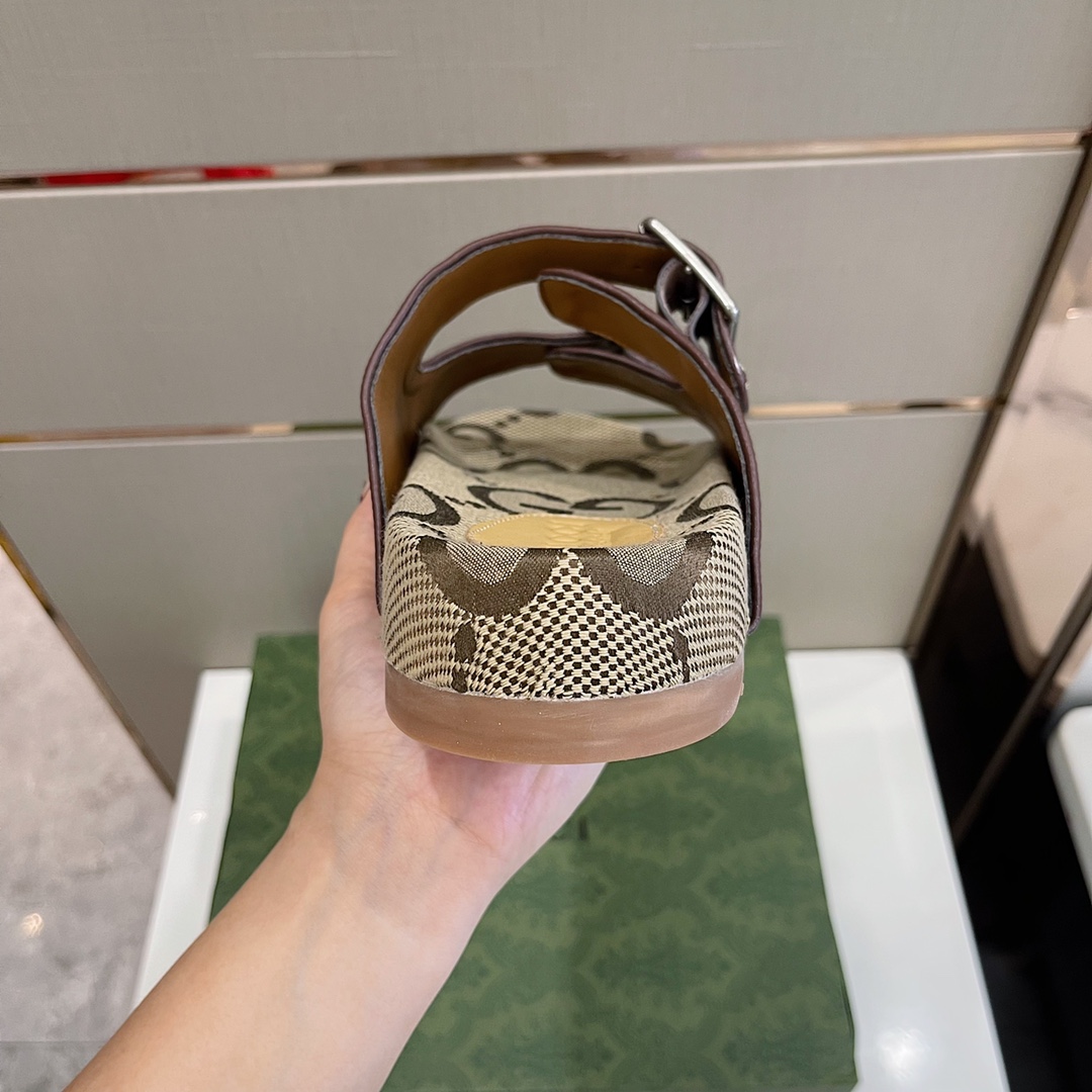 Gvc*1 Women’s Slide Sandal With Straps Beige For Women GG