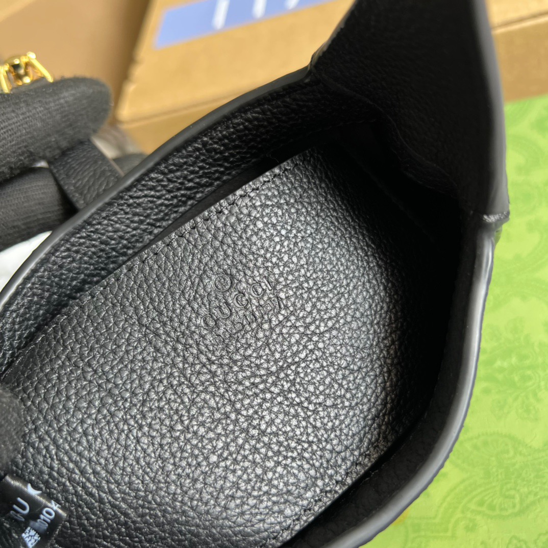 Gvc*1 Jackie 1961 Mini Shoulder Bag Black For Women, Women’s Bags 7.5in/19cm GG ‎637091 10O0G 1000