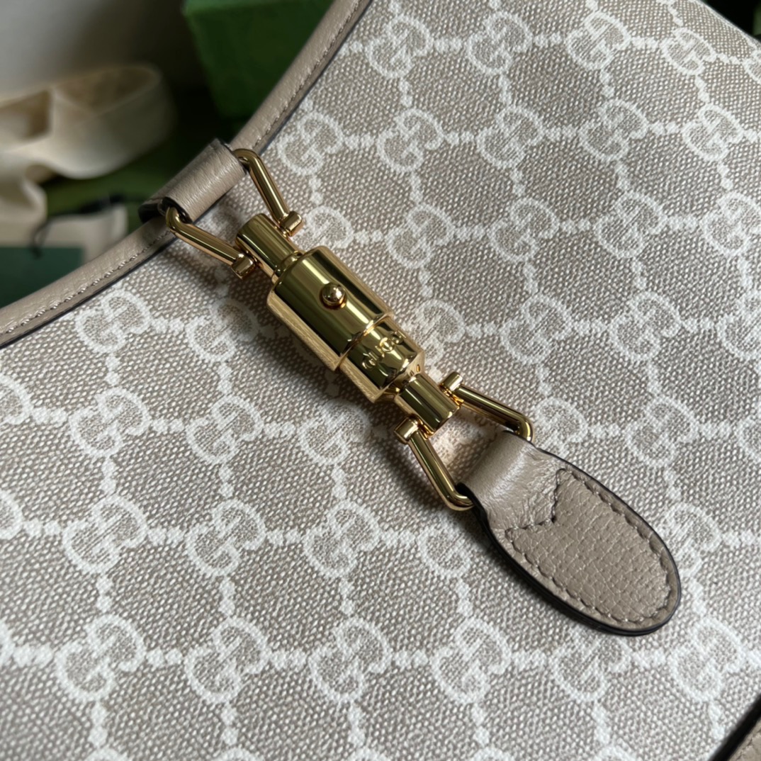 Gvc*1 Jackie 1961 Small GG Shoulder Bag Beige For Women, Women’s Bags 11in/28cm GG ‎678843 UULAG 9682