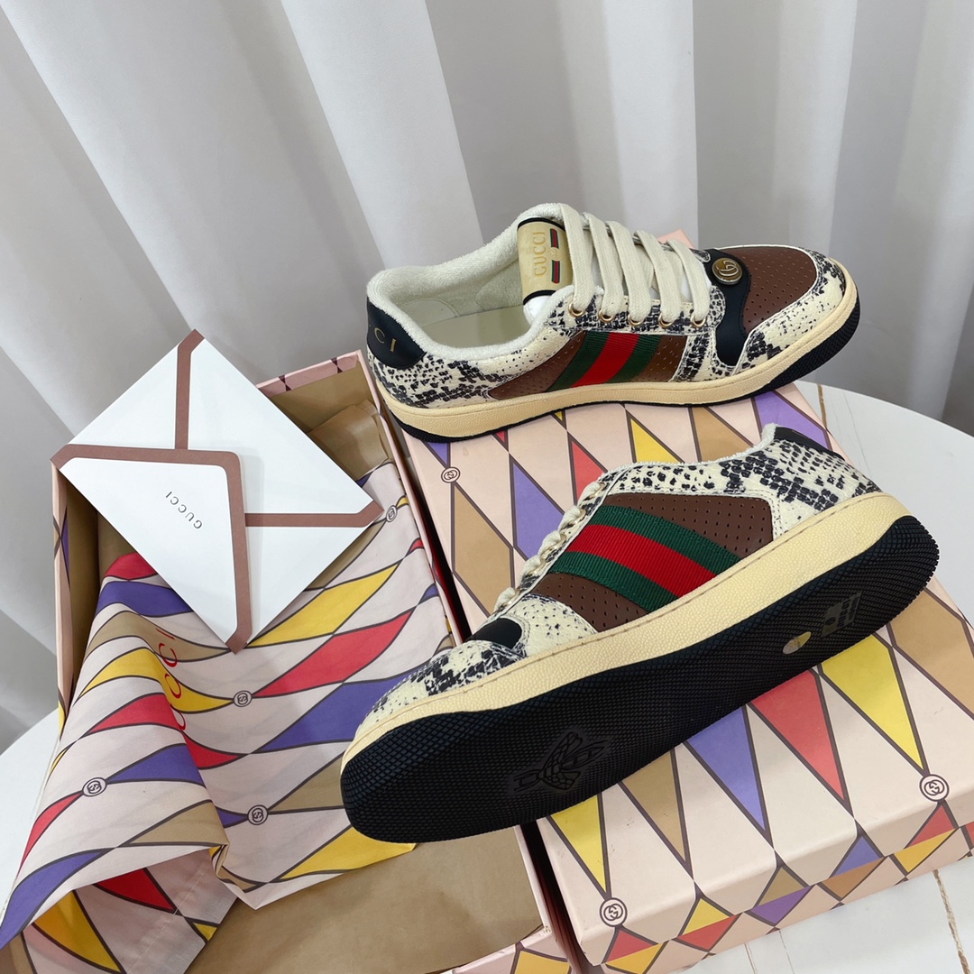 Gvc*1 Women’s Screener Sneaker Beige For Women GG