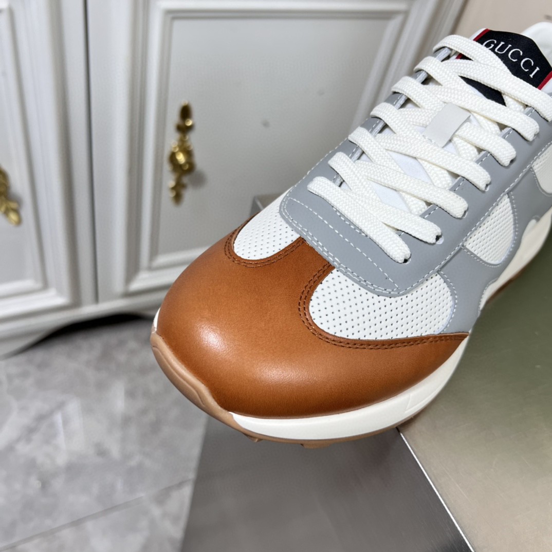 Gvc*1 Men’s Sneakers Brown Gray For Men ‎675840