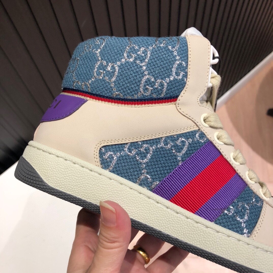 Gvc*1 Women’s Screener GG High-Top Blue For Women 5637309