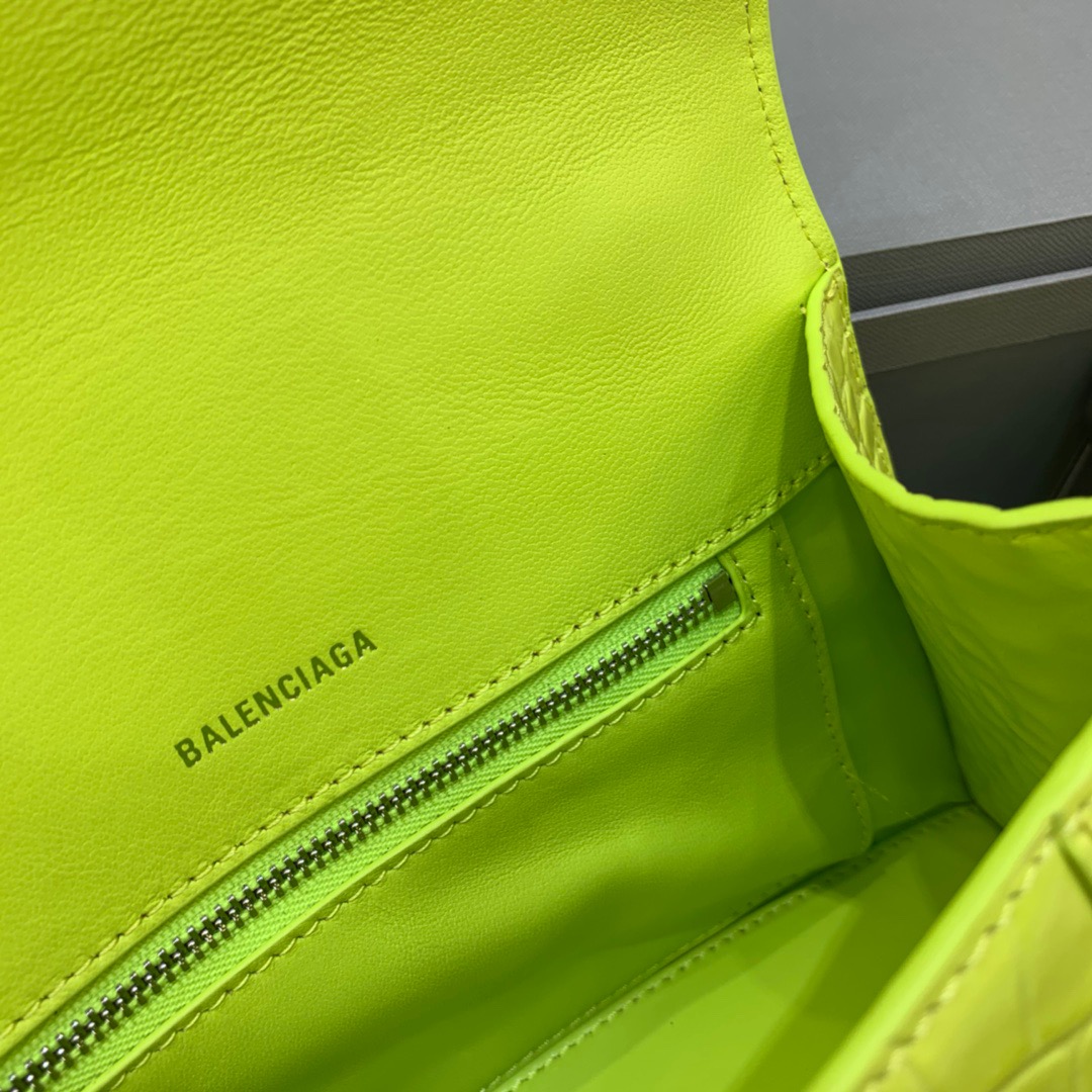 Ba1en*iaga Hourglass Small Handbag In Light Green, For Women, Women’s Bags 9in/23cm