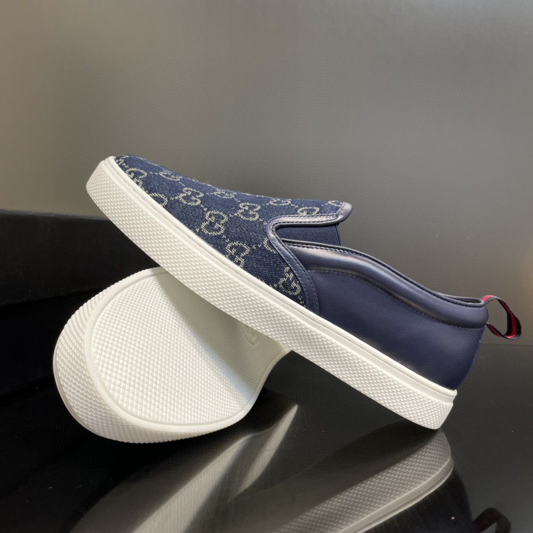 Gvc*1 Men’s GG Svp*me Slip-on Sneaker Blue For Men 407362