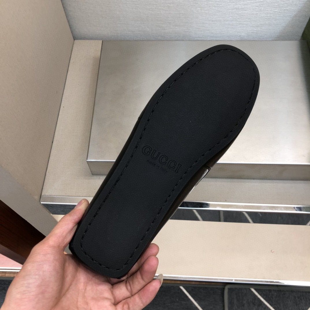 Gvc*1 Men’s Loafer With Interlocking G Horsebit Black For Men ‎655519 1XO00 1000