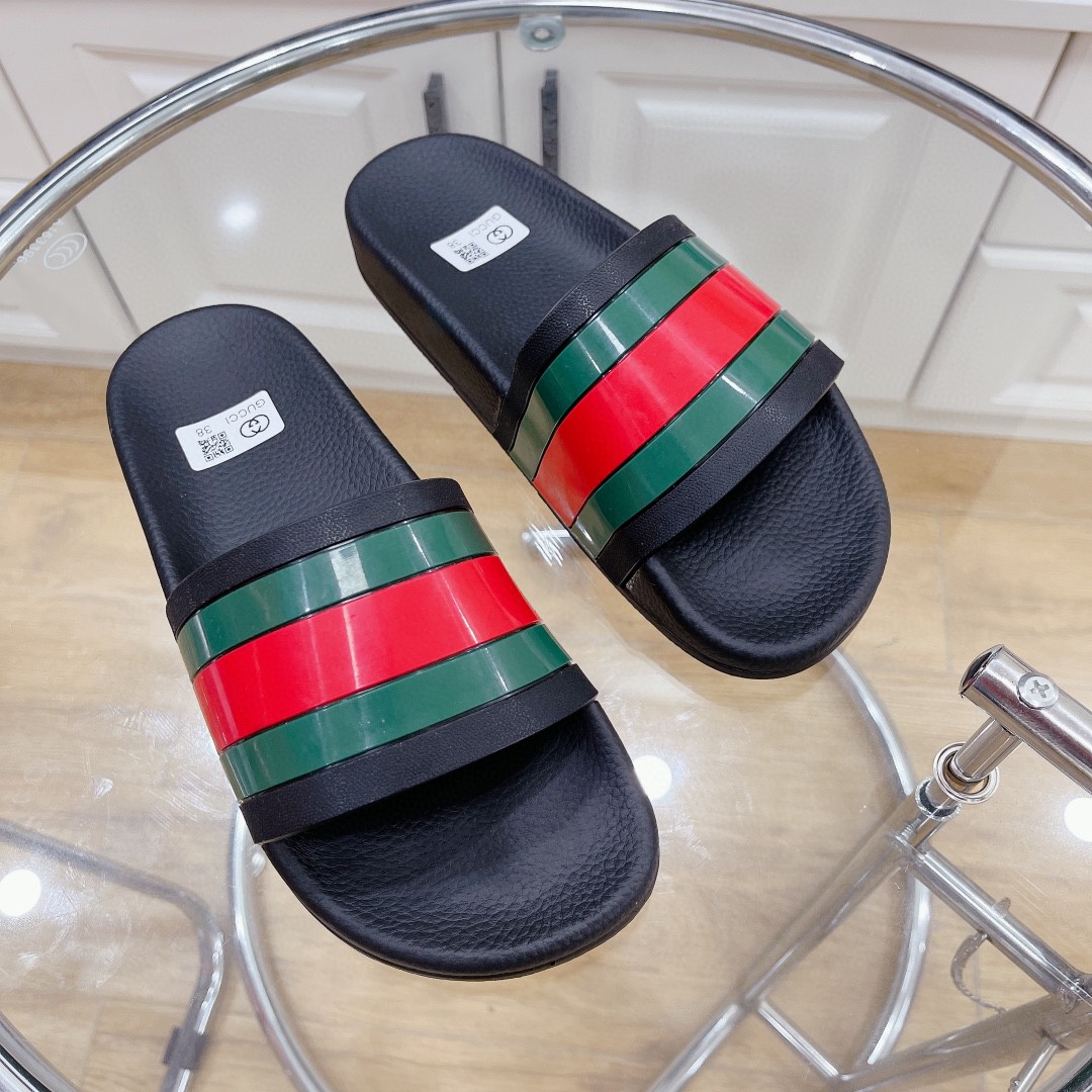 Gvc*1 Women’s Slide Sandal With Web Black For Women 407345