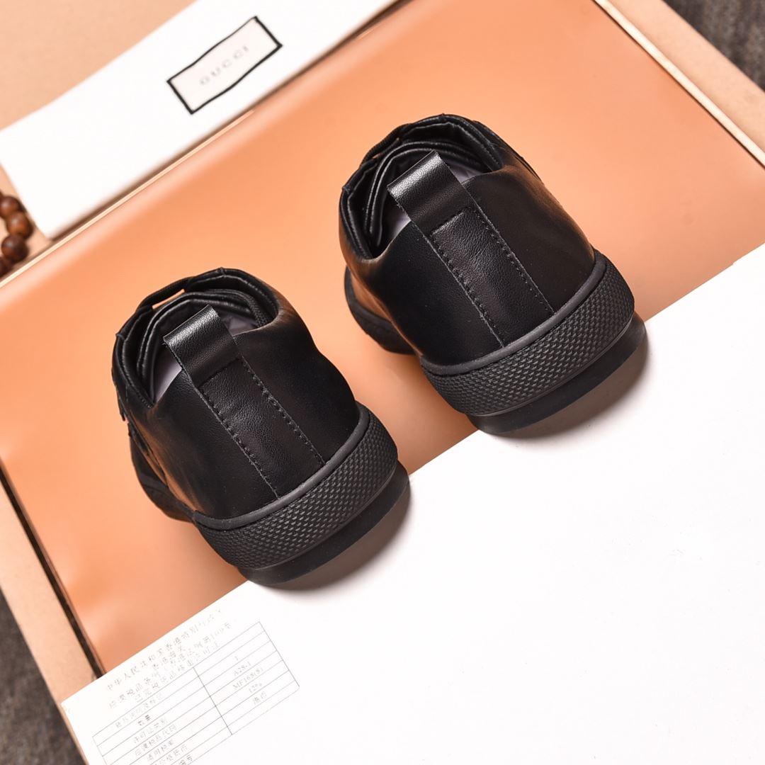 Gvc*1 Men’s GG Sneaker With Web G Black For Men