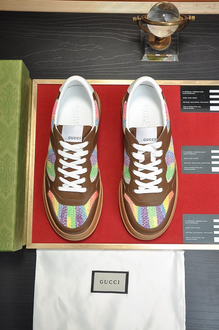 Gvc*1 Men’s Sneaker With Pale Rainbow Brown For Men ‎669582